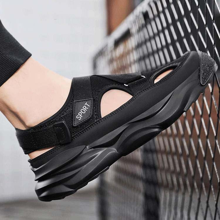 Fashionable Comfortable High Platform Men's Mesh Sandals