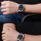 Men's multifunctional chronograph watch