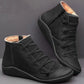 Comfortable handmade leather foot support boots