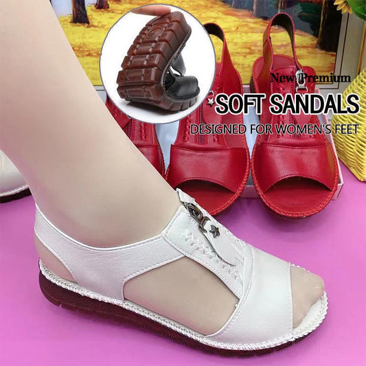 Fish Mouth Soft Sole Sandals