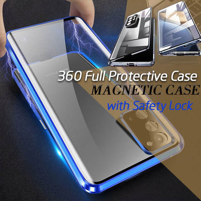Samsung Magnetic Double Sided Glass Phone Case（s22/s21/s20）