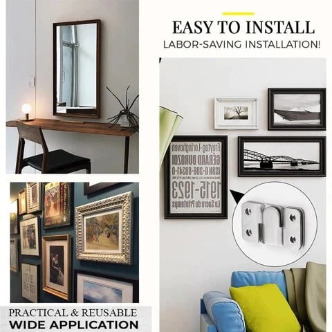 🔥Stainless Steel Interlock Hanging Buckle👍