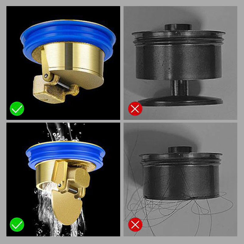 Downspout Universal Brass Floor Drain Core Anti-Odor Deodorizer