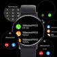 [All day monitoring of heart rate and blood pressure] Multifunctional Smart watch