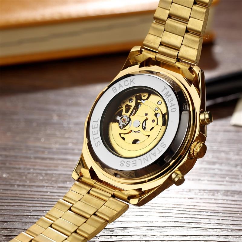 Men's Skeleton Watch