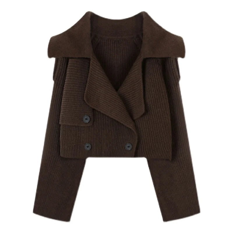 Niche Design Knit Cardigan