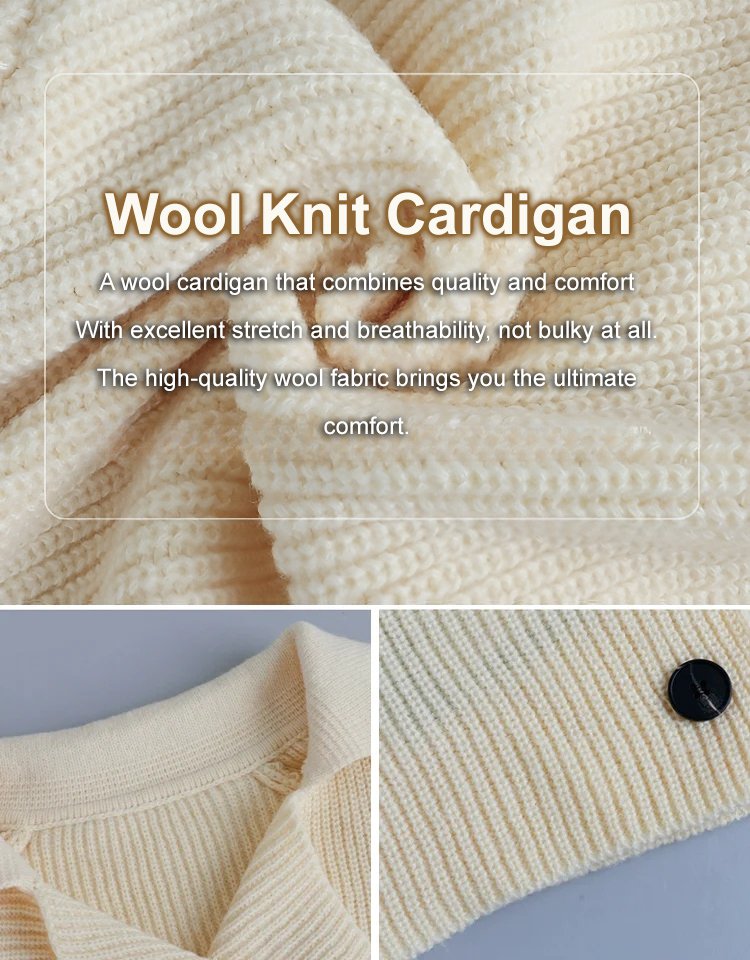 Niche Design Knit Cardigan