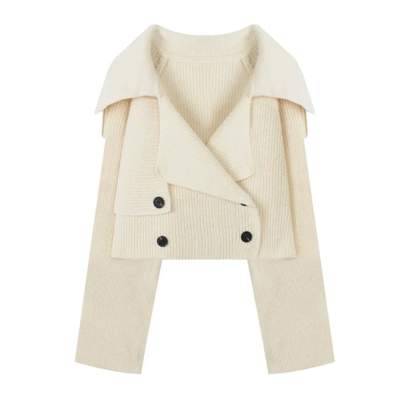 Niche Design Knit Cardigan