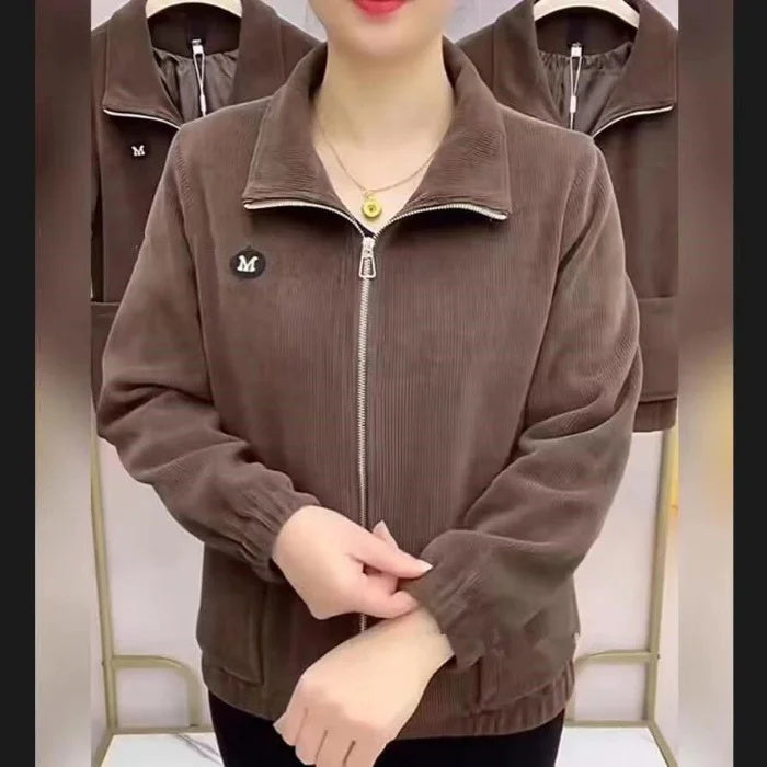 Warm And Cozy Fashionable Corduroy Jacket