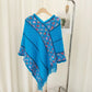 Ethnic Style Tassel Knitted Poncho